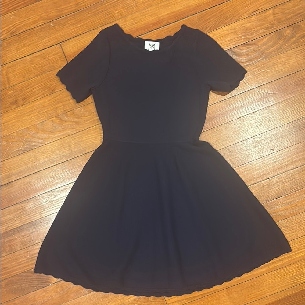 Elegant Navy Blue Kids Dress